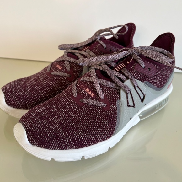 Nike Womens Air Max Sequent 3 Purple Running Shoes Sneakers Size 9 - Picture 13 of 15